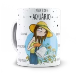 Caneca Ela é de Aquário