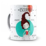 Caneca Ela é da Escorpião