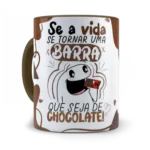 Se a vida te der uma barra