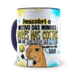 Caneca Capivara Anjo Caído