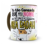 Caneca Capivara Aka Badah