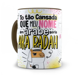 Caneca Capivara Aka Badah