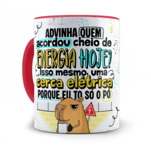 Caneca Capivara Elétrica