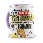 Caneca Capivcara Mente nem tão brilhante