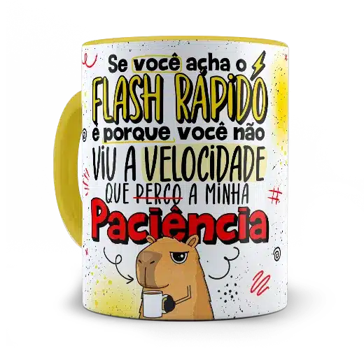 Caneca Capivara Impaciente