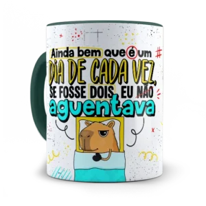 Caneca Um dia de cada vez