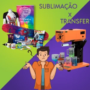 Sublimação transfer oficina sublime