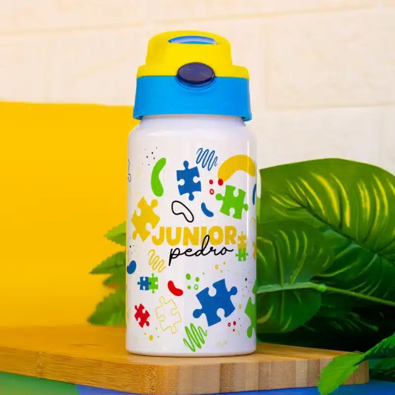 Garrafinha térmica quebra-cabeça
