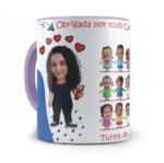 Caneca Carinho, Dedicação e Parceria - Imagem 13