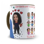Caneca Carinho, Dedicação e Parceria - Imagem 11