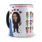 Caneca Carinho, Dedicação e Parceria - Imagem 9