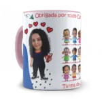 Caneca Carinho, Dedicação e Parceria - Imagem 7