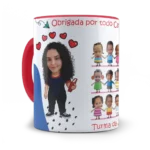 Caneca Carinho, Dedicação e Parceria